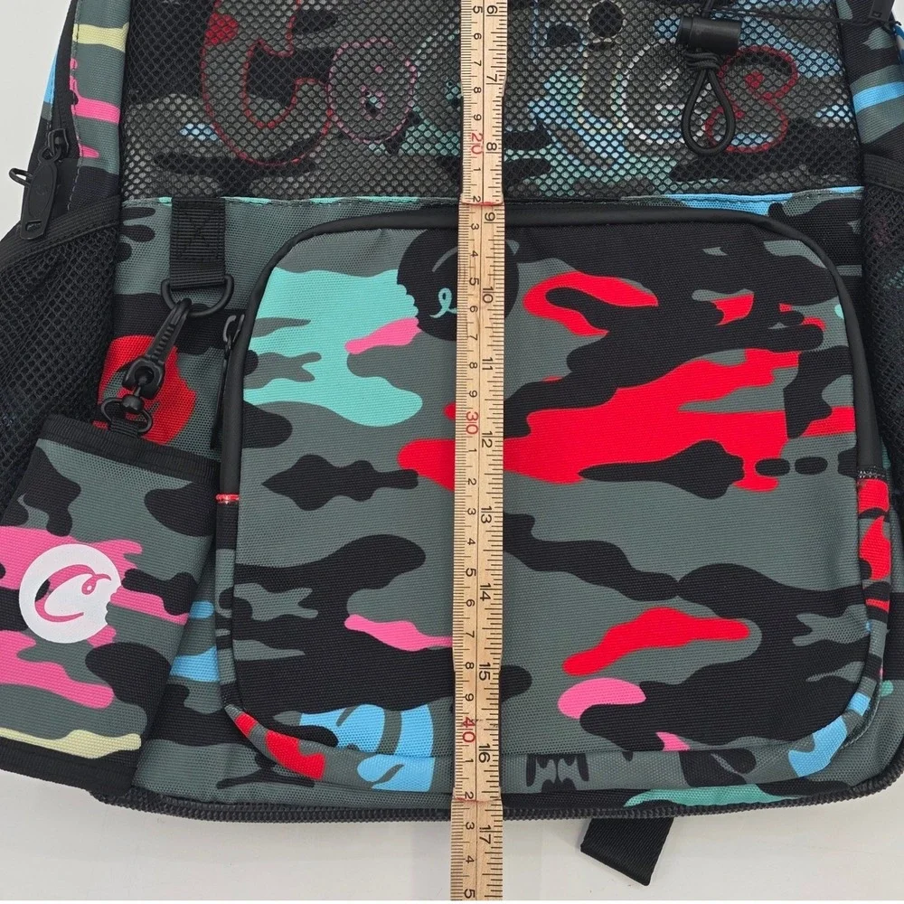 COOKIES ESCOBAR SMELL PROOF BACKPACK CAMO GREEN BAG ODOR PROOF MUTLI POCKET NEW!
